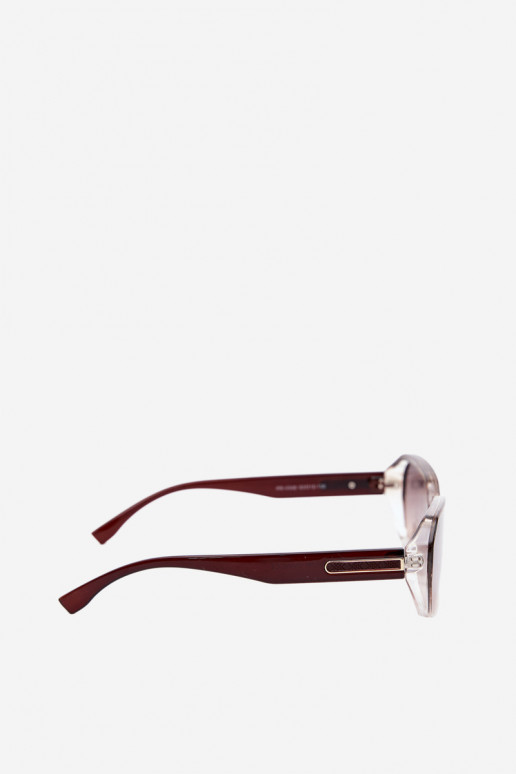 Óculos de sol femininos com filtro UV cor marrom