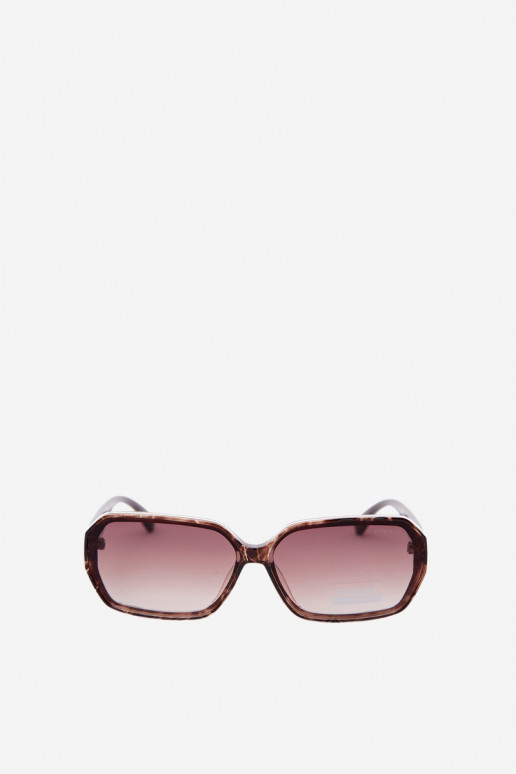 Óculos de sol femininos com filtro UV cor marrom escuro