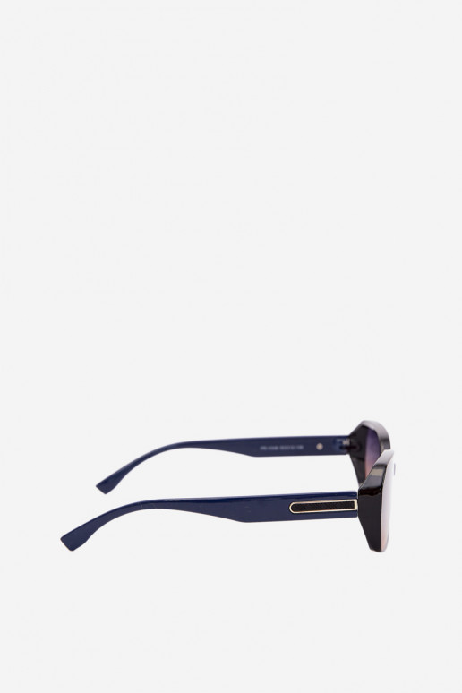 Óculos de sol femininos com filtro UV cor azul escuro