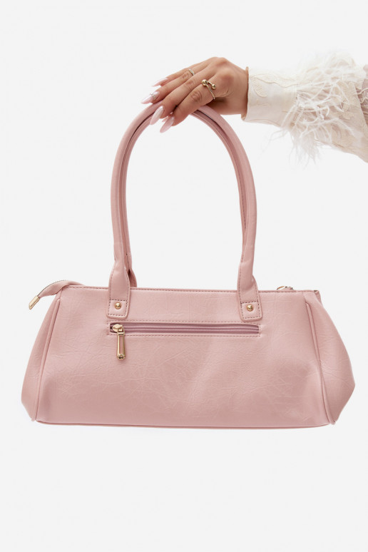 Bolsa de couro sintético rosa Muni