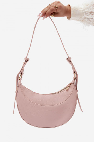 Pequena bolsa de couro sintético rosa Miri 2