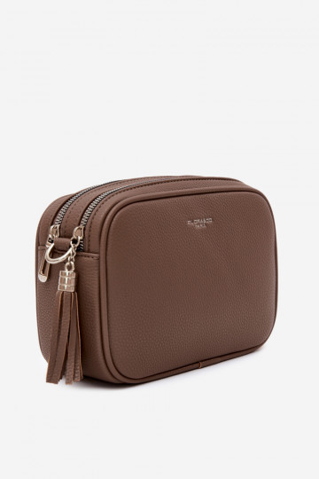 Bolsa de carteiro em couro sintético argila Daily 2