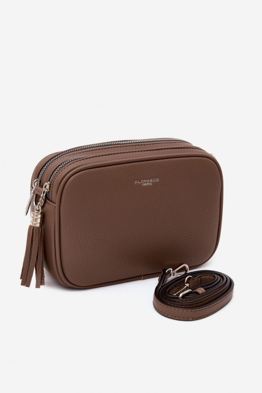 Bolsa de carteiro em couro sintético argila Daily