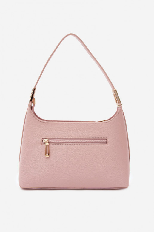 Bolsa de couro sintético em rosa Gretta