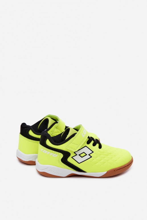 Sapatos infantis amarelos neon LOTTO DASHER 2600920