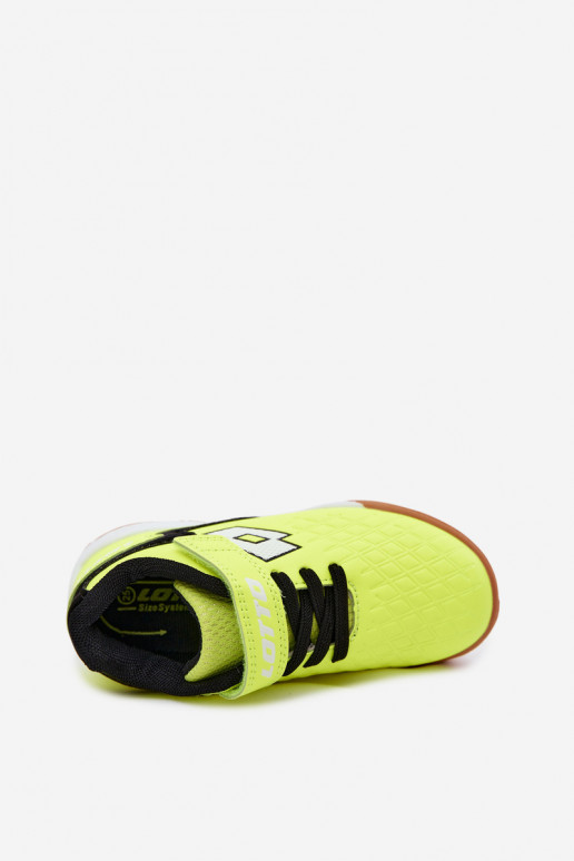 Sapatos infantis amarelos neon LOTTO DASHER 2600920