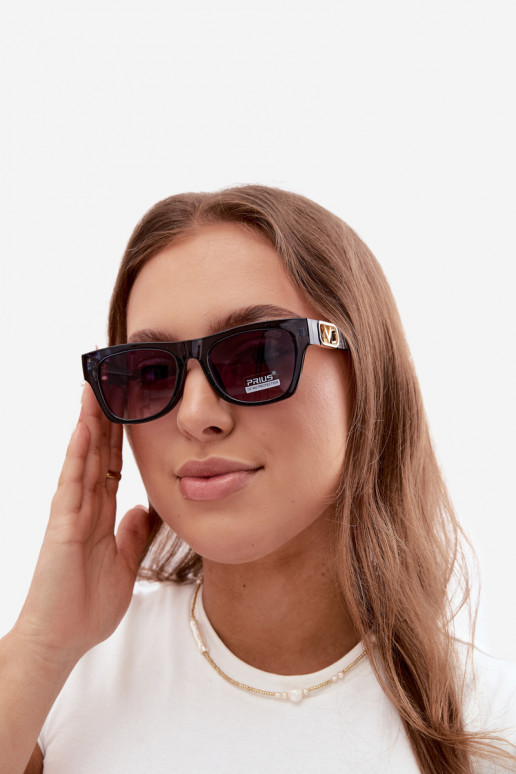 Óculos de sol femininos com filtro UV na cor azul escuro