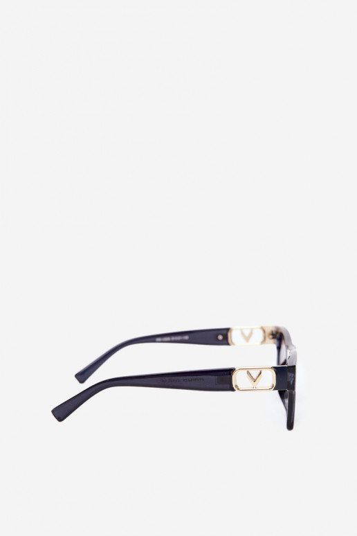 Óculos de sol femininos com filtro UV na cor azul escuro