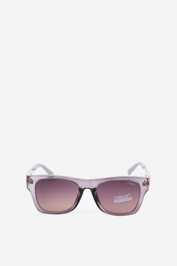 Óculos de sol femininos com filtro UV na cor cinza 2