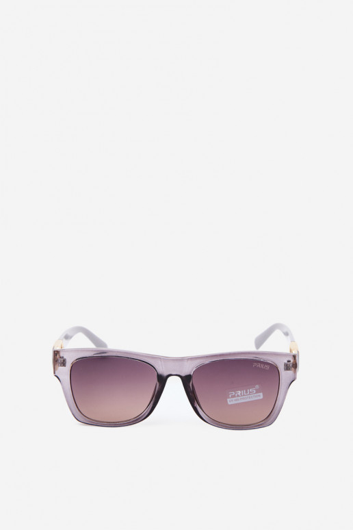 Óculos de sol femininos com filtro UV na cor cinza