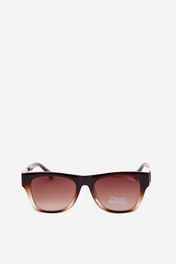 Óculos de sol femininos com filtro UV na cor castanha 2