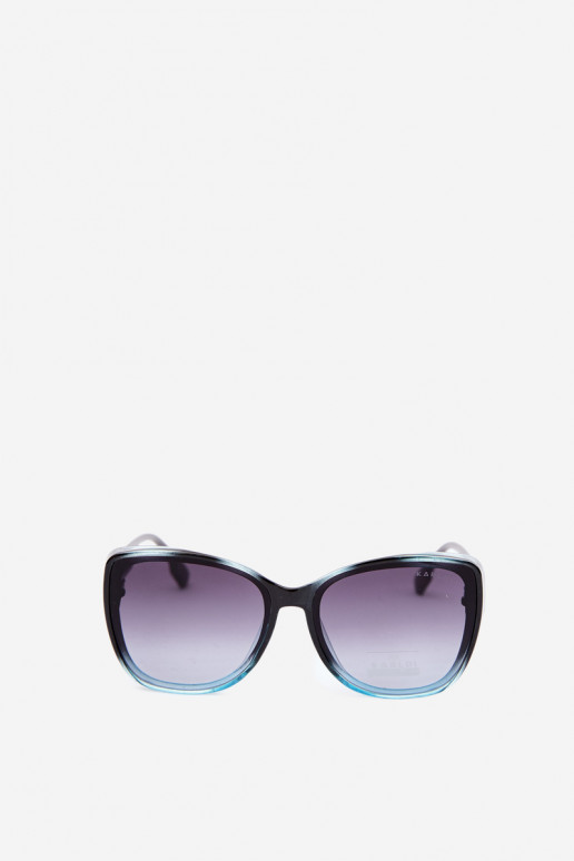 Óculos de sol femininos em estilo gato na cor azul