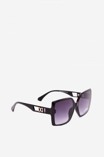 Óculos de sol femininos com filtro UV na cor preta 2