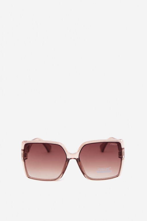 Óculos de sol femininos com filtro UV na cor rosa