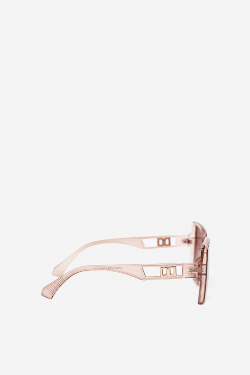 Óculos de sol femininos com filtro UV na cor rosa