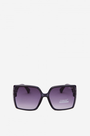 Óculos de sol femininos com filtro UV na cor azul escuro