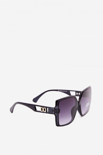 Óculos de sol femininos com filtro UV na cor azul escuro 2