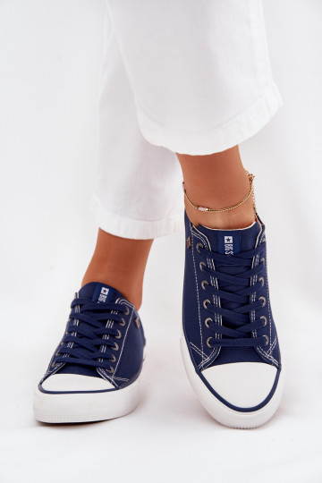 Sapatos casuais azul escuro Big Star DD274A235 2