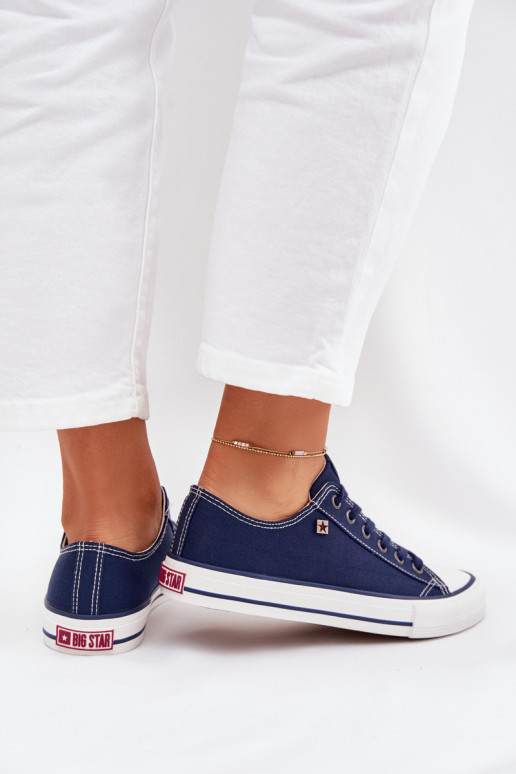 Sapatos casuais azul escuro Big Star DD274A235