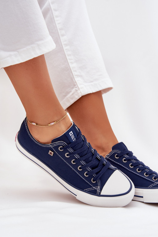 Sapatos casuais azul escuro Big Star DD274A235
