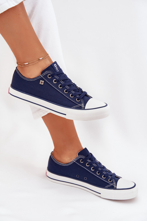 Sapatos casuais azul escuro Big Star DD274A235