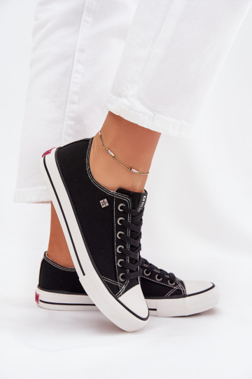 Sapatos casuais pretos Big Star DD274A236