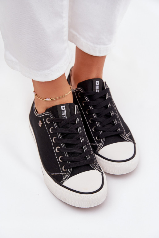 Sapatos casuais pretos Big Star DD274A236