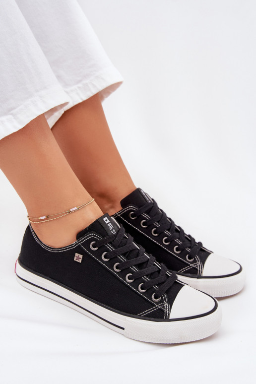 Sapatos casuais pretos Big Star DD274A236