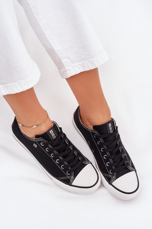 Sapatos casuais pretos Big Star DD274A236