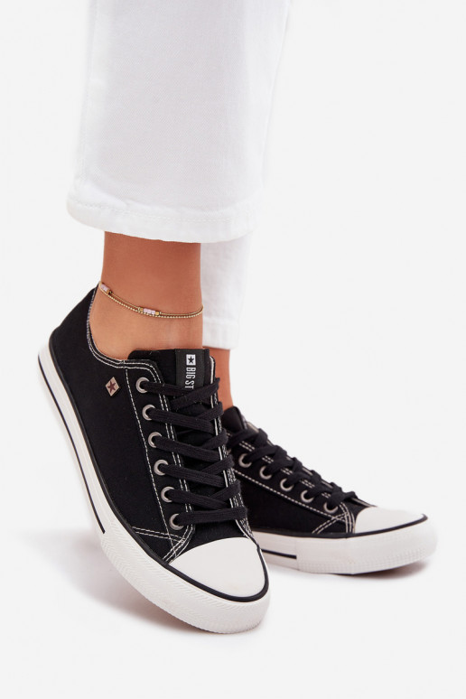 Sapatos casuais pretos Big Star DD274A236