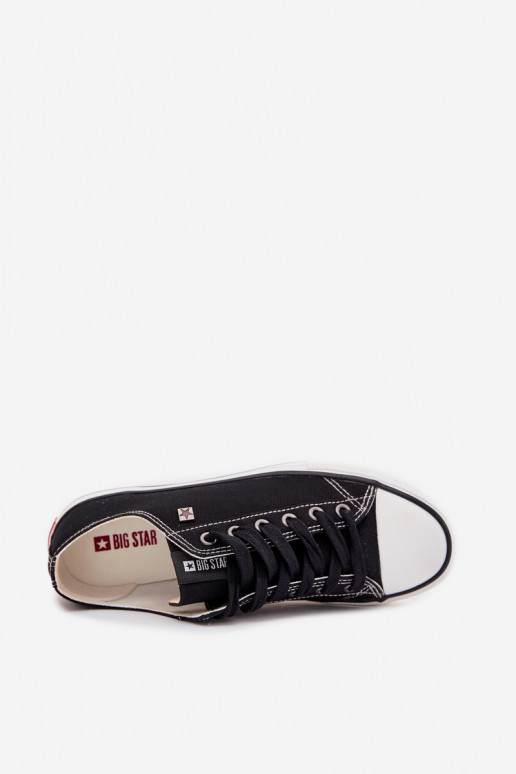 Sapatos casuais pretos Big Star DD274A236