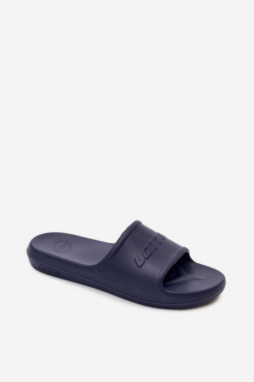 Chinelos leves masculinos na cor azul escuro Lotto 2400521U SPLISH OC