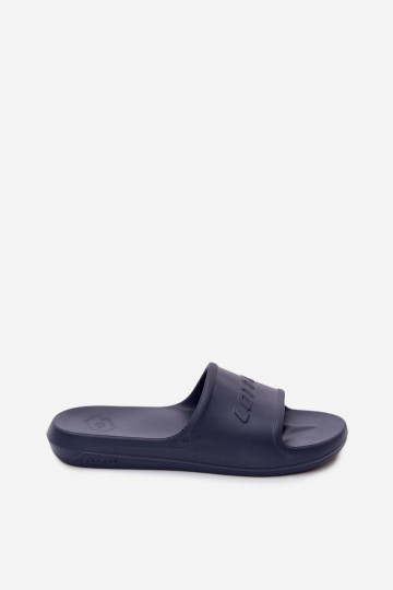 Chinelos leves masculinos na cor azul escuro Lotto 2400521U SPLISH OC 2