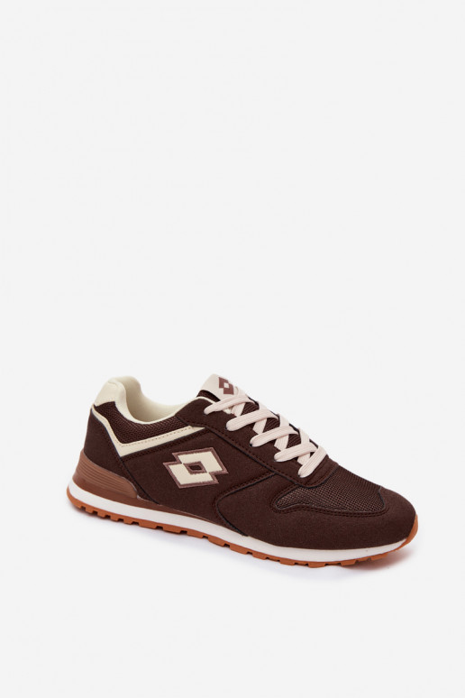 Ténis femininos na cor chocolate LOTTO 2401850U EPICAN