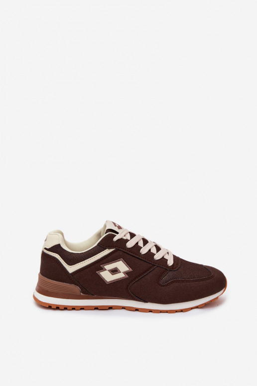 Ténis femininos na cor chocolate LOTTO 2401850U EPICAN