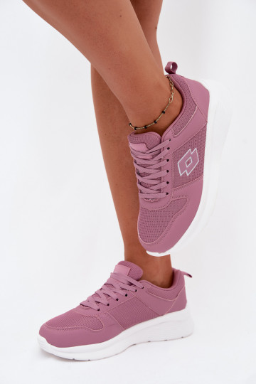 Calçado desportivo feminino na cor rosa LOTTO 2401650U SOBRIO
