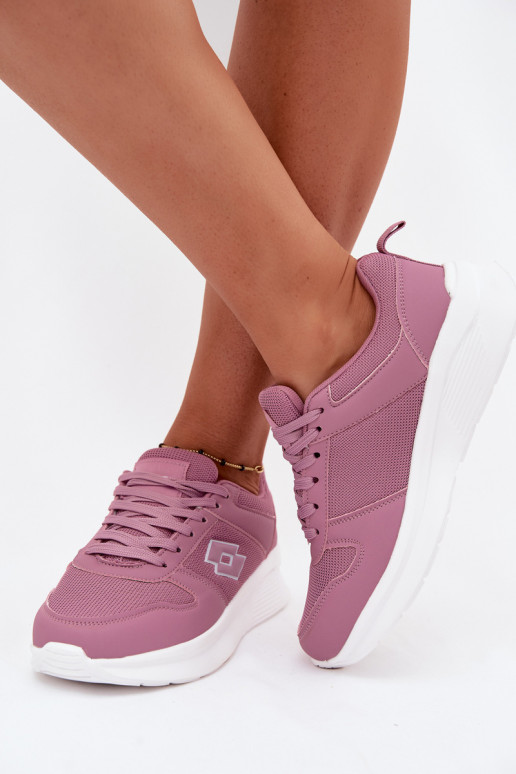Calçado desportivo feminino na cor rosa LOTTO 2401650U SOBRIO