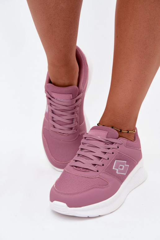 Calçado desportivo feminino na cor rosa LOTTO 2401650U SOBRIO