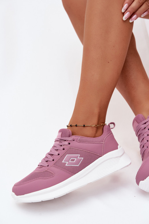 Calçado desportivo feminino na cor rosa LOTTO 2401650U SOBRIO