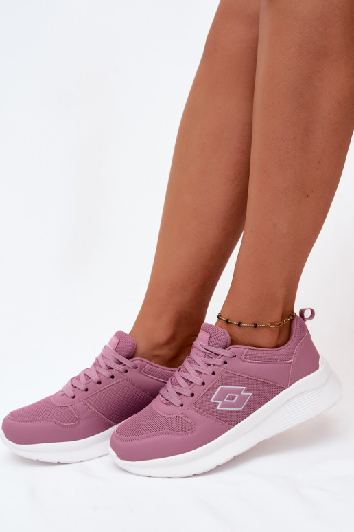 Calçado desportivo feminino na cor rosa LOTTO 2401650U SOBRIO