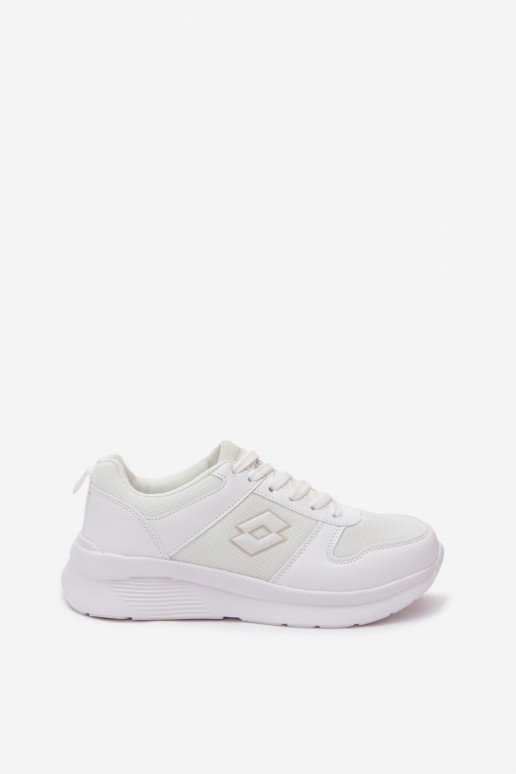 Calçado desportivo unisex na cor branca LOTTO 2401651U SOBRIO OC
