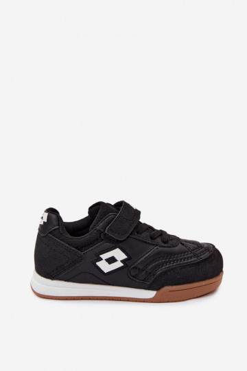 Sapatos desportivos para crianças LOTTO 2601640K ATIBA pretos 2