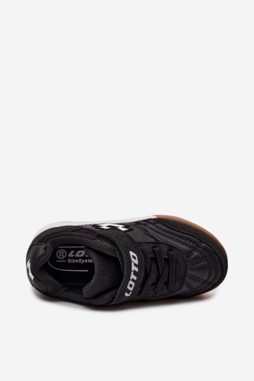 Sapatos desportivos para crianças LOTTO 2601640K ATIBA pretos