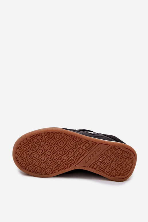 Sapatos desportivos para crianças LOTTO 2601640K ATIBA pretos