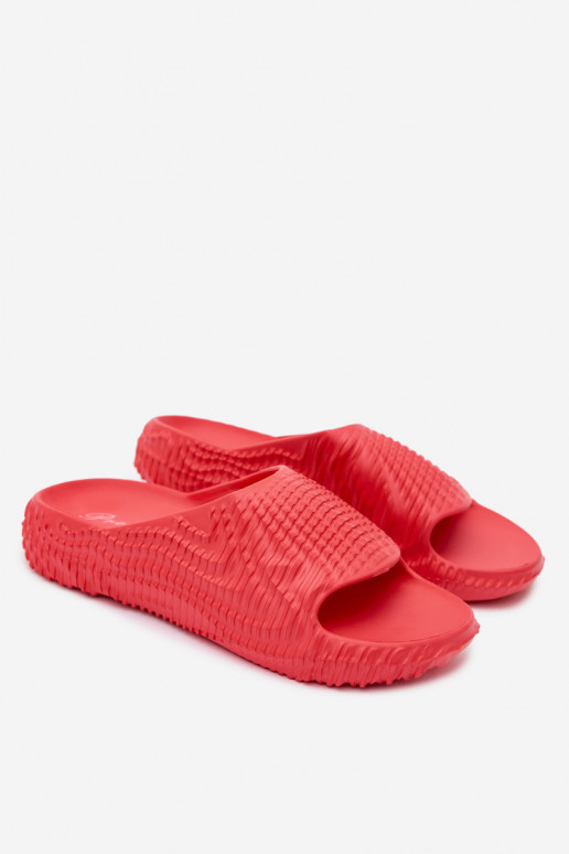 Chinelos masculinos vermelhos leves Hilda