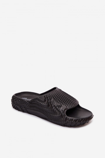 Chinelos leves pretos para homens Hilda