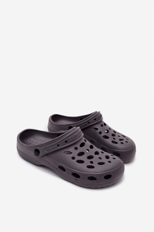Tamancos leves cinzentos para homens Thistle