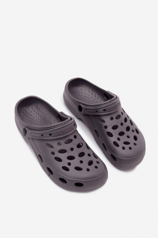 Tamancos leves cinzentos para homens Thistle