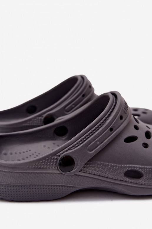 Tamancos leves cinzentos para homens Thistle