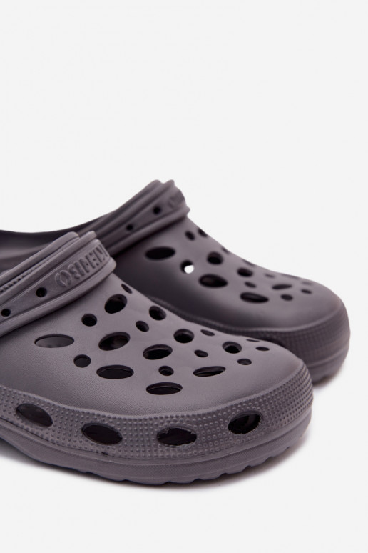 Tamancos leves cinzentos para homens Thistle